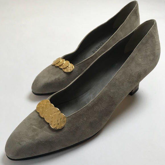 Yves Saint Laurent Shoes - NEW YSL Yves Saint Laurent Suede Heels